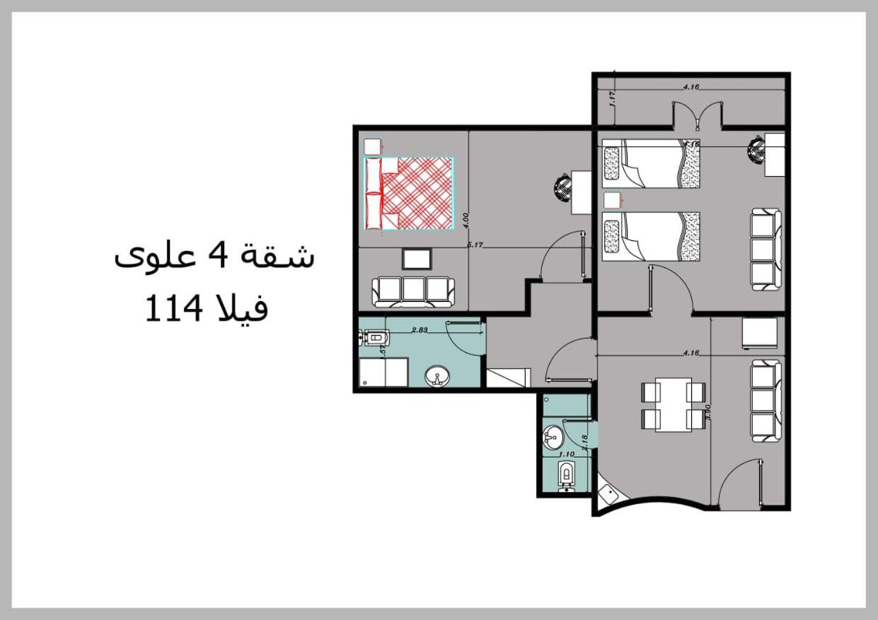 First Floor Chalet 4 Villa 114 2Bed Rooms And 2 Bathrooms Green Beach El Alamein Exterior photo